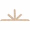 Ekena Millwork Saratoga Smooth Timber Gable Bracket, Douglas Fir, 84"W x 49"H x 1 1/2"D x 5 1/2"F, 14/12 Pitch GBW084X49X0206SAR00SDF - alternate 5